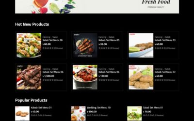Website Design and Development of Fakruddin Biryani (2019)