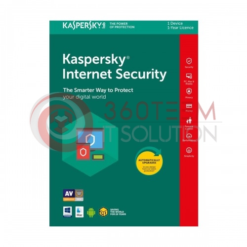 Kaspersky Internet Security 1 User 1 year